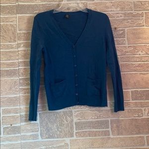 Lord and taylor teal cardigan